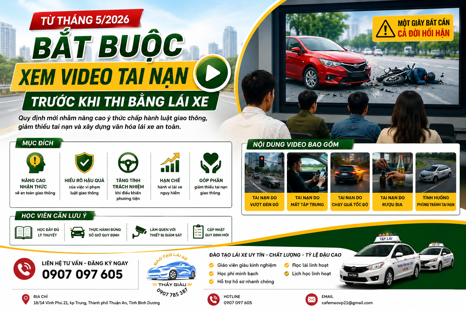 DẠY LÁI XE UY TÍN THUẬN AN